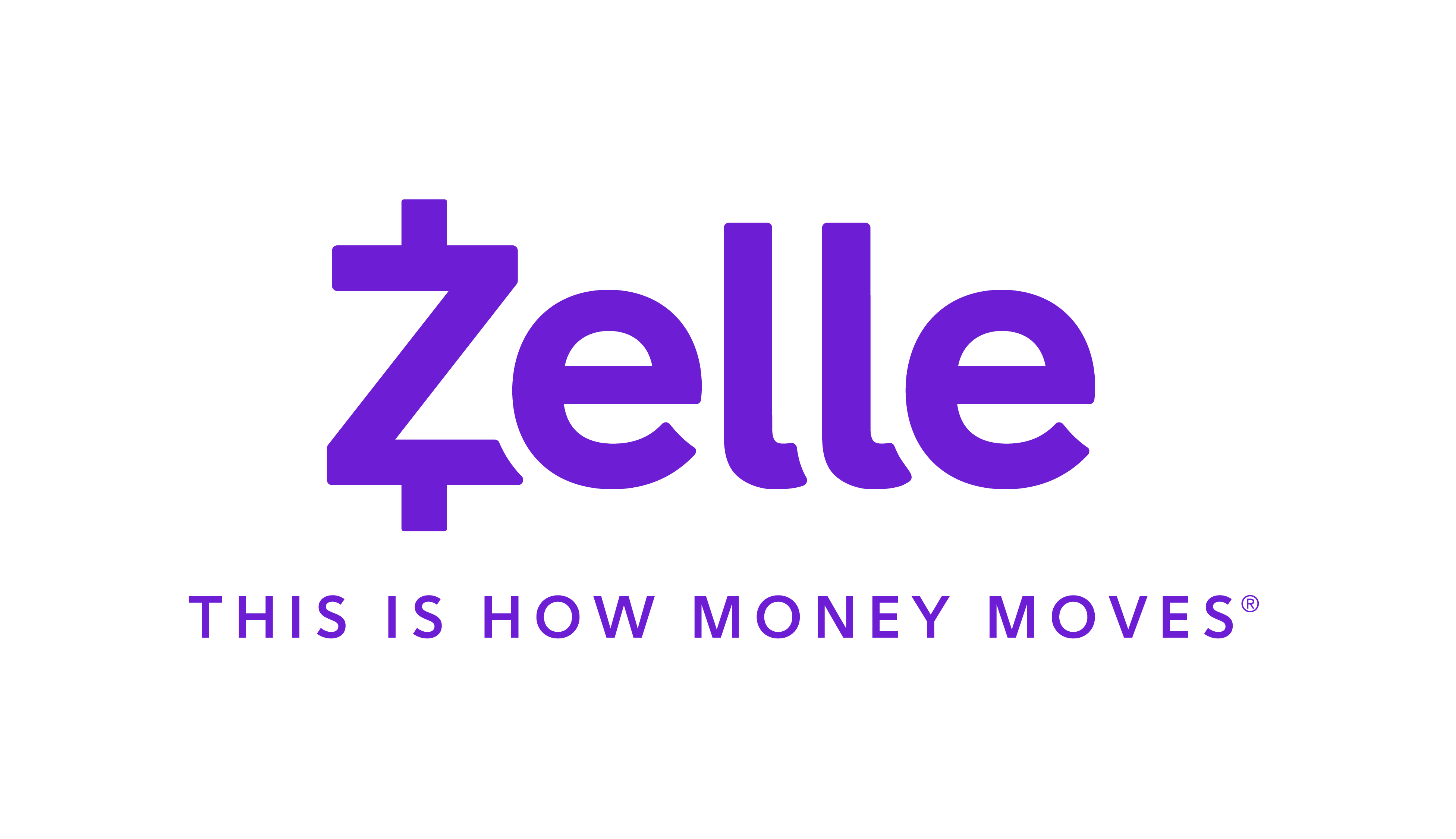 Zelle logo and tagline