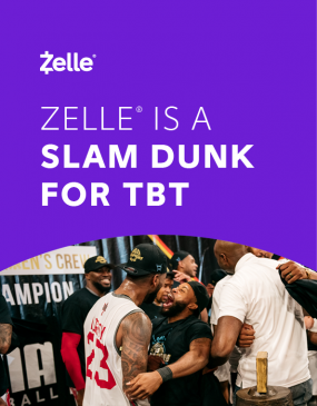 The Basketball Tournament (TBT) Zelle Case Study Image